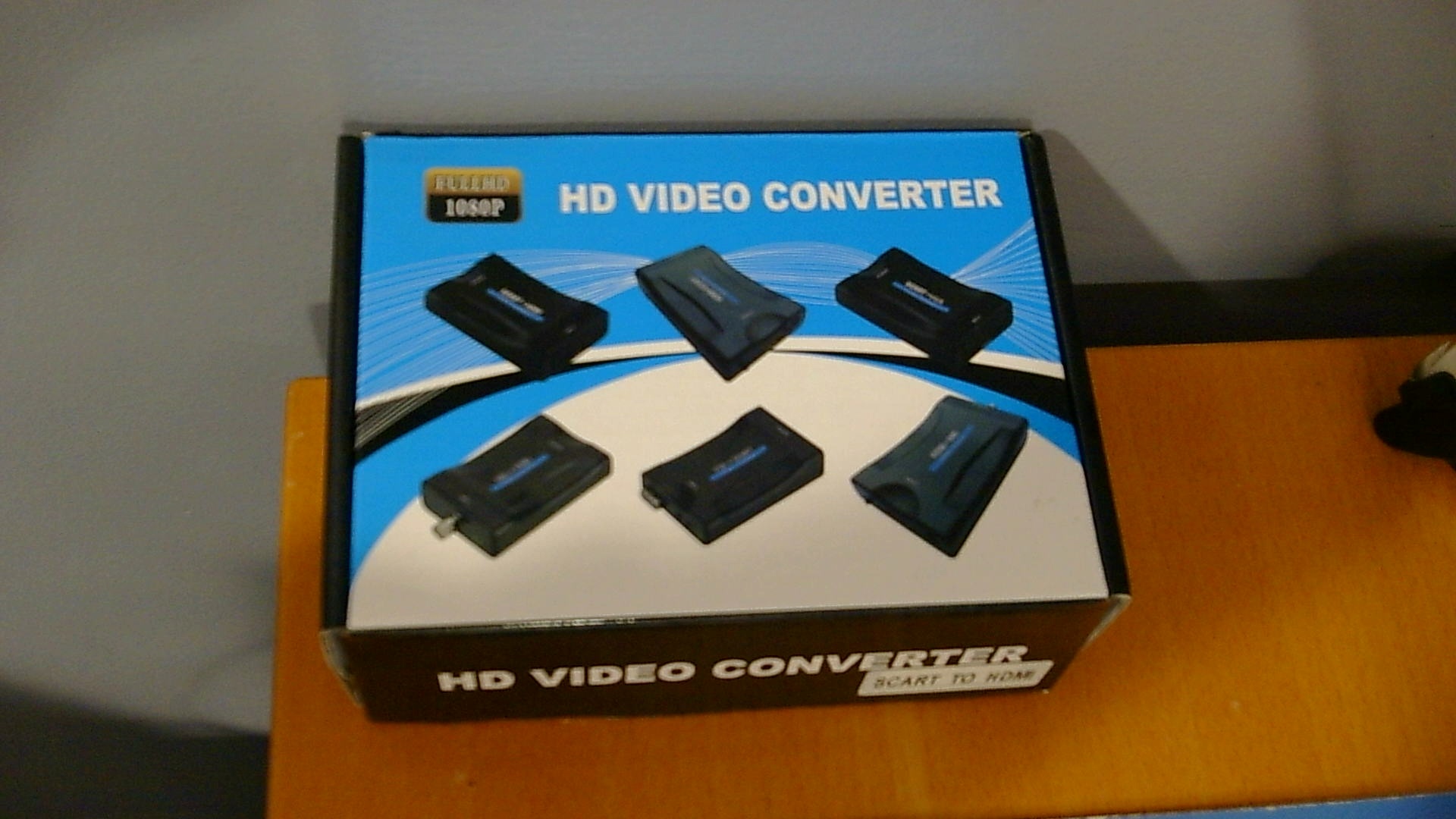 Convertisseur Vidéo HD 1080p SCART vers HDMI - Neuf
