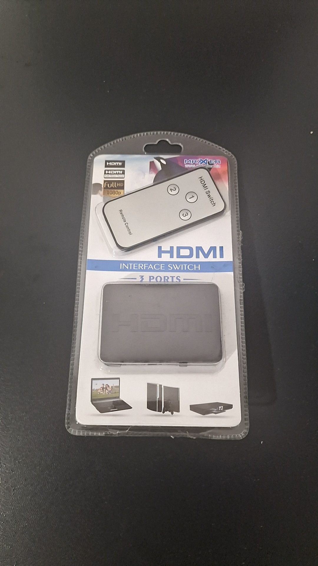 Commutateur HDMI 3 Ports avec Télécommande - Interface 4K UHD